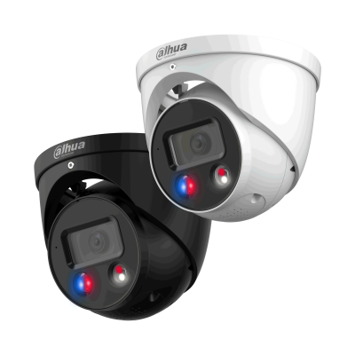 IPC HDW3849H AS PV Black 2.8MM 8MP/4K Full Color Security Camera with Tioc & Wizsense Technology - Ideal for Home Surveillance, Business Monitoring & Outdoor Security