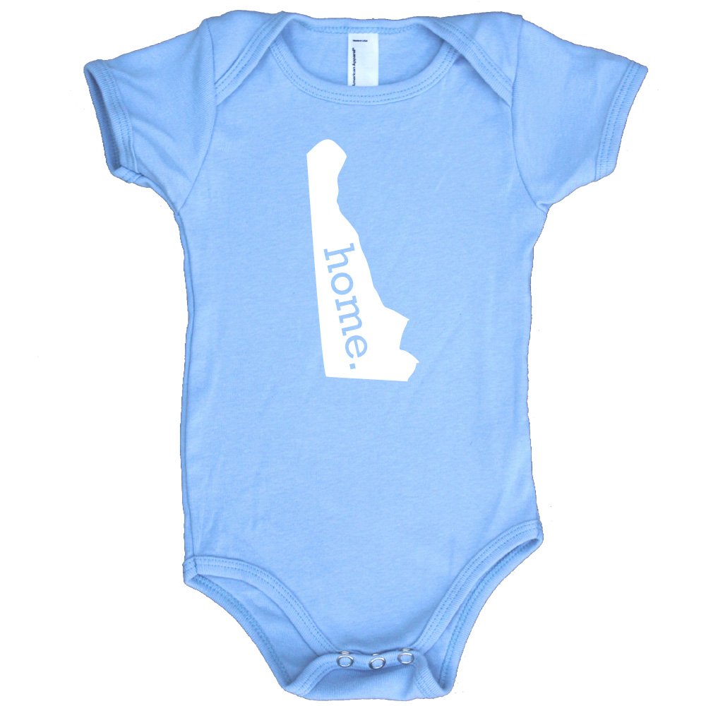 Delaware State Pride Baby Bodysuit - Soft Cotton Onesie for Infants - Perfect for Family Outings, Holidays, and Photo Shoots