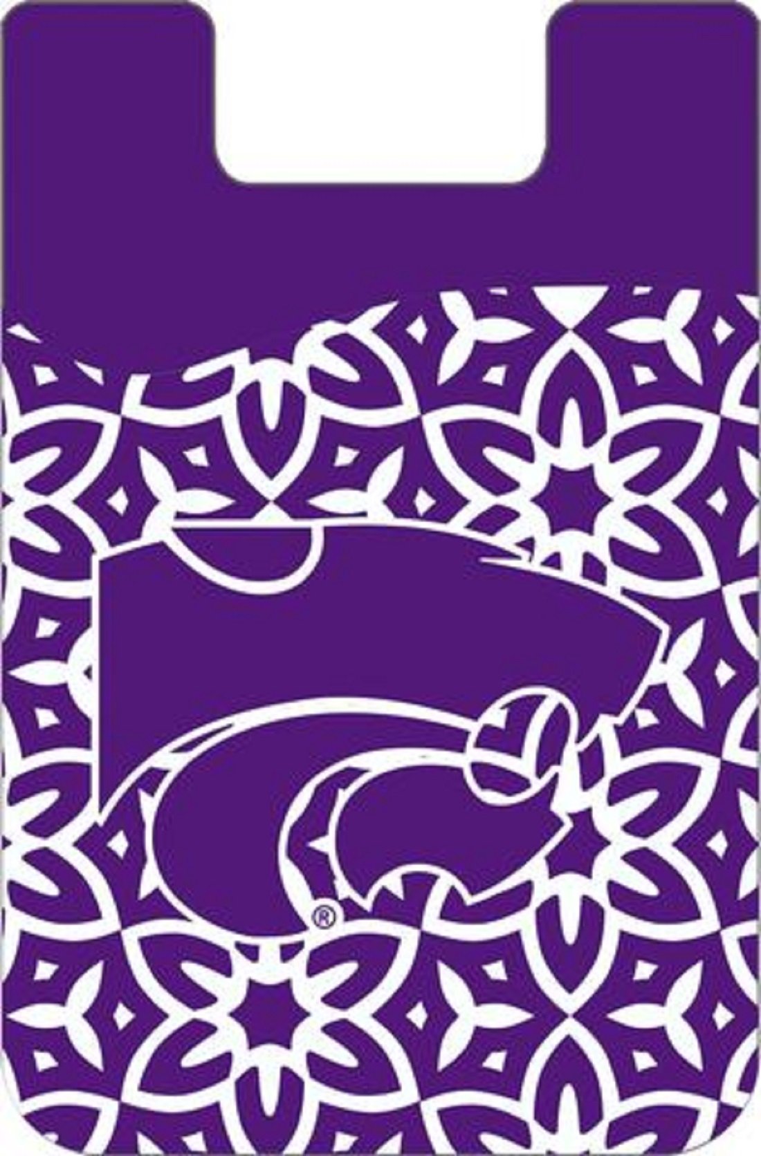 Kansas State Wildcats Phone Card Holder - Slim RFID Blocking Wallet for Credit Cards & ID - Perfect for Game Day, Travel, and Everyday Use