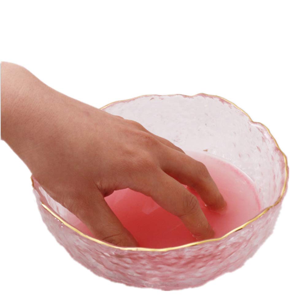 Professional Nail Polish Remover Soaker Bowl - Acrylic Nail Treatment Soak Tray for Manicure & Pedicure Care - Multi-Color Finger Bowl for Nail Art & Salon Use - Perfect for At-Home Nail Treatments & Spa Days