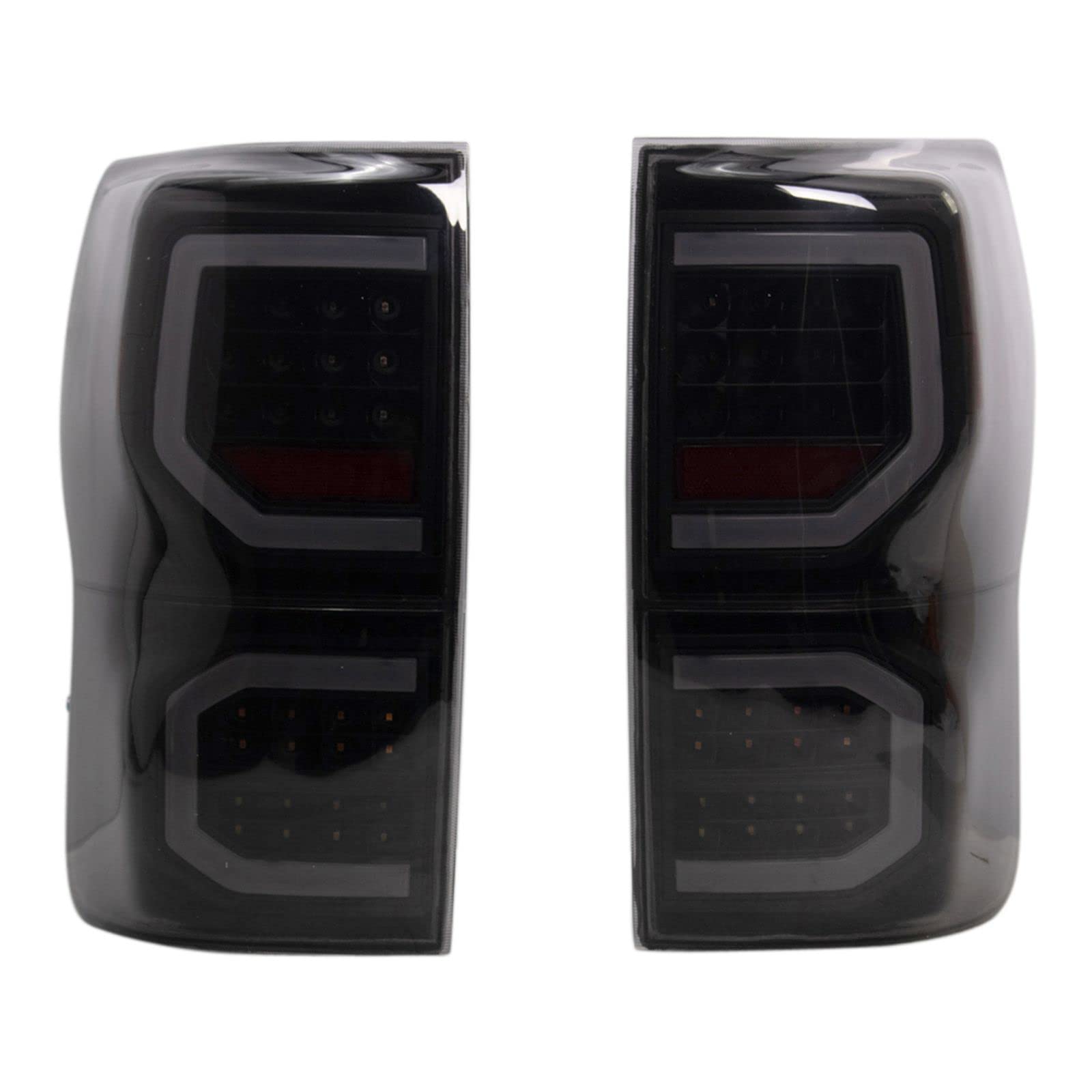 Toyota Tundra Tail Lights Set (2007-2013) - Compatible with TO2800165, TO2800183, TO2801165, TO2801183 - Durable LED Rear Lights for Enhanced Safety & Style - Perfect for Night Driving & Off-Road Adventures