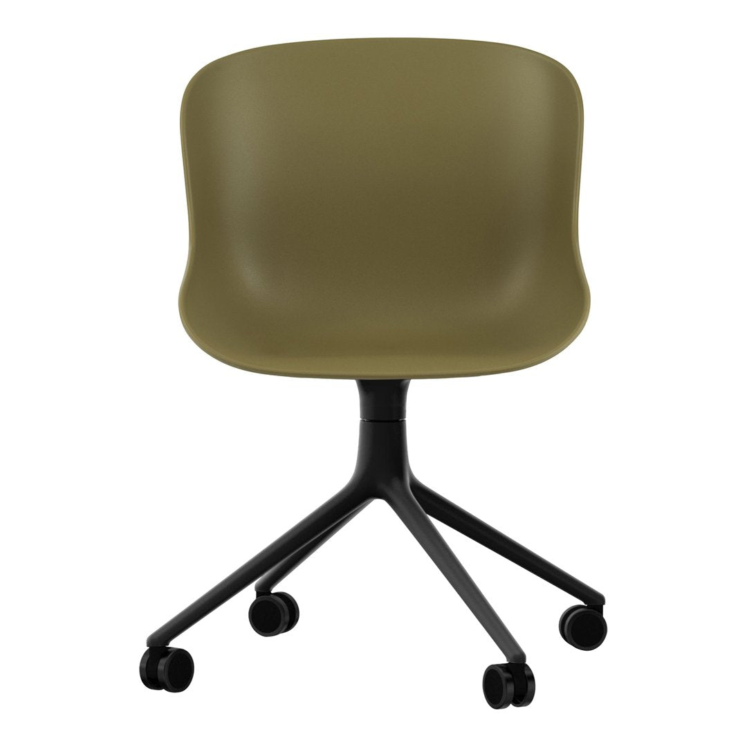 Ergonomic Office Chair with 4-Star Swivel Base - Adjustable Height & Lumbar Support for Home & Office Workspaces - Perfect for Long Hours of Sitting, Gaming, or Remote Work