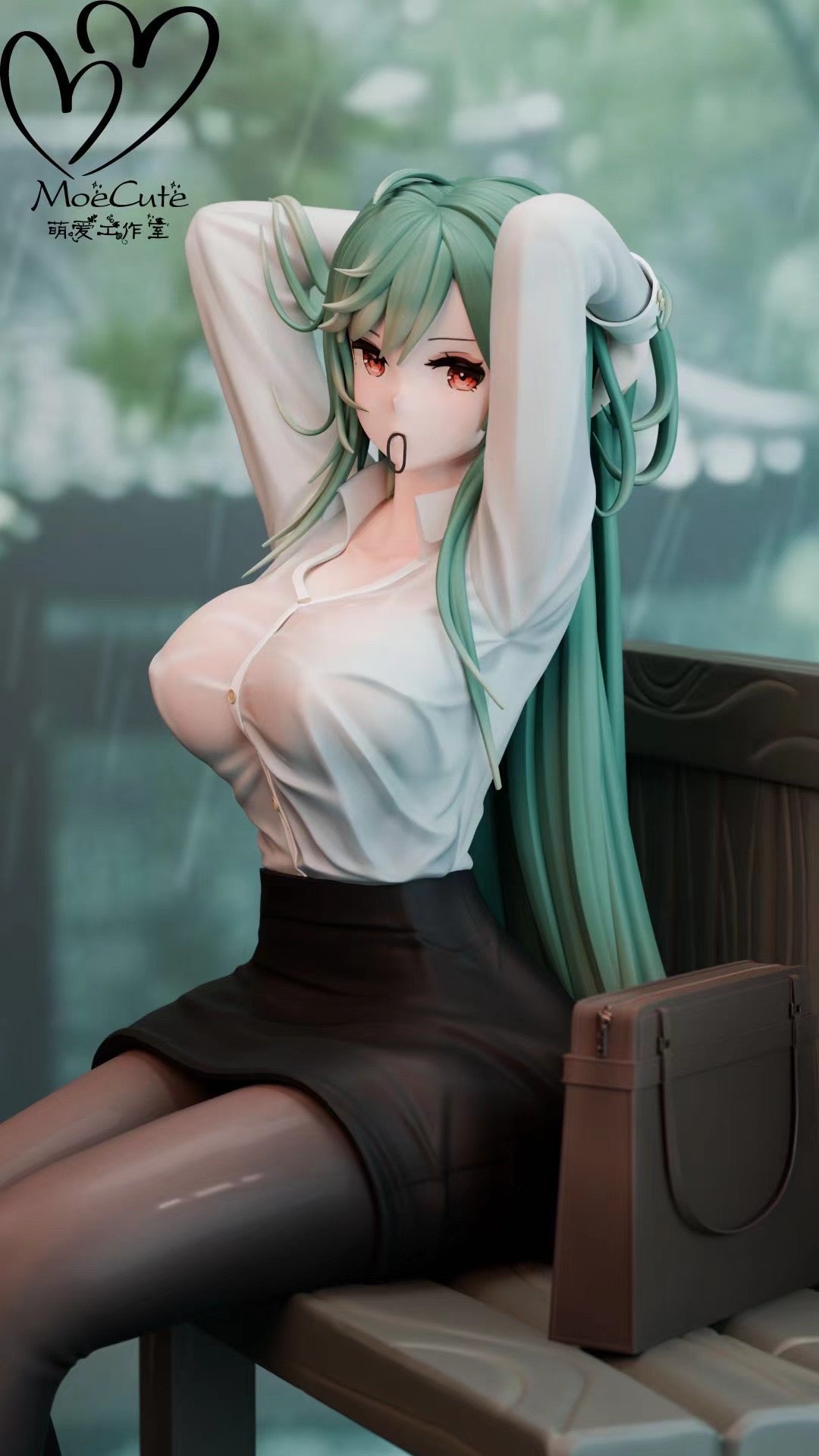 Azur Lane Littorio Anime Figure - MoeCute Studio Official Collectible | Perfect for Anime Fans, Gaming Room Decor, and Azur Lane Merchandise Collection