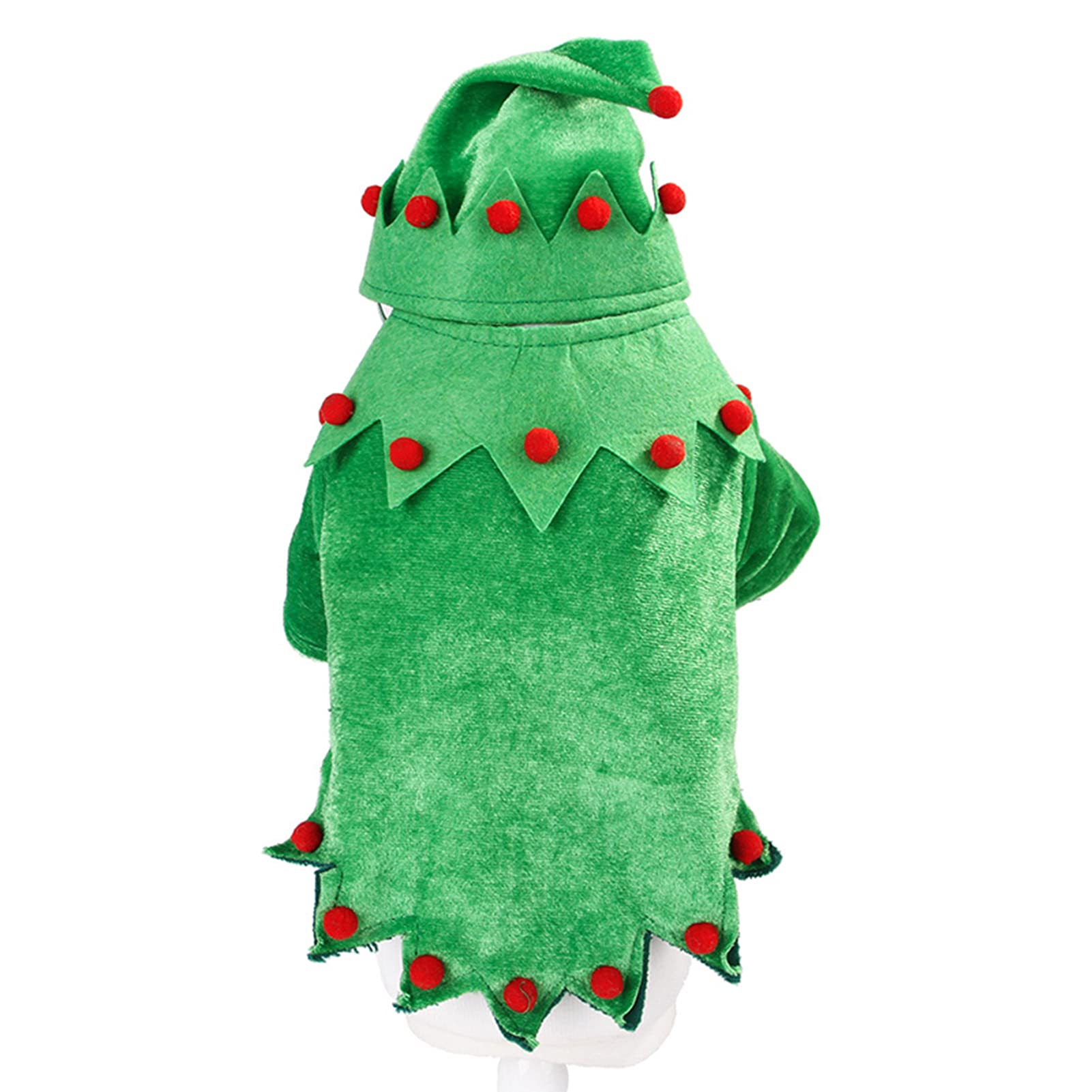 VALINK Christmas Pet Clothes for Dogs - Classic Cute & Comfortable Dog Shirts with Fun Transfiguration Design | Perfect for Holiday Photos, Parties & Festive Outfits