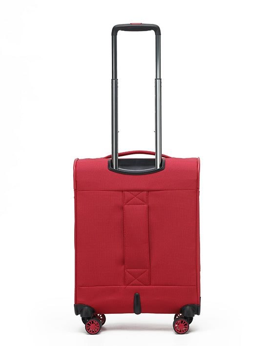 Tosca SO LITE AIR5055 55cm Lightweight Cabin Spinner Luggage - Red | Perfect for Air Travel & Weekend Getaways