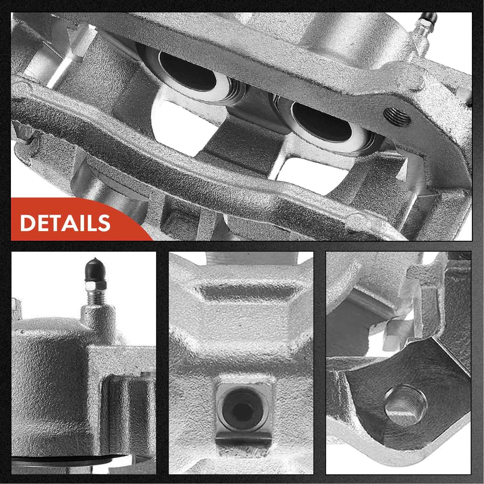 Premium Disc Brake Caliper Assembly with Bracket for Ford Expedition & Lincoln Navigator 2010-2017 - Front & Rear Driver/Passenger Side - High Performance Braking System for Smooth & Safe Driving