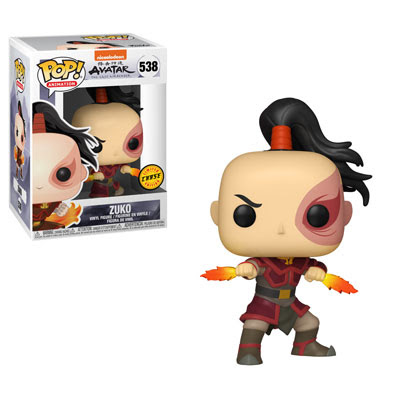 Funko Pop! Avatar The Last Airbender: Zuko #538 Chase Edition - Collectible Vinyl Figure for Fans & Display - Perfect for Home Decor, Office Display, and Gift Giving