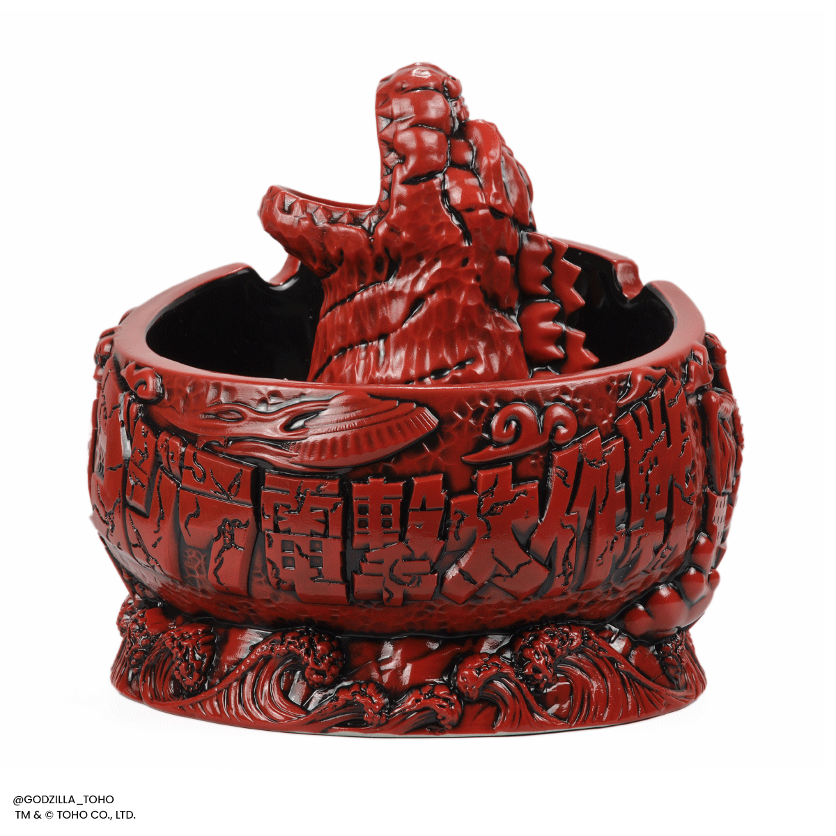Godzilla Destroy All Monsters Scorpion Bowl - Fire Dragon Variant Collectible Figure | MonsterVerse Action Figure for Display & Collection | Perfect for Fans, Home Decor & Gifts