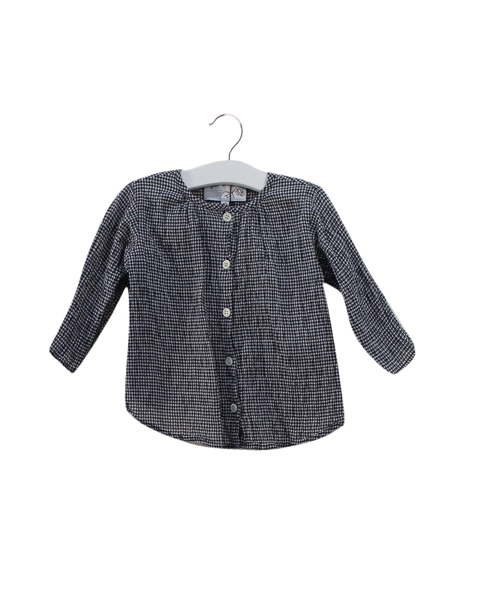 Agnes b. Women's Long Sleeve Casual Top - Soft Cotton Blouse for Everyday Wear | Perfect for Office, Date Night & Weekend Outings