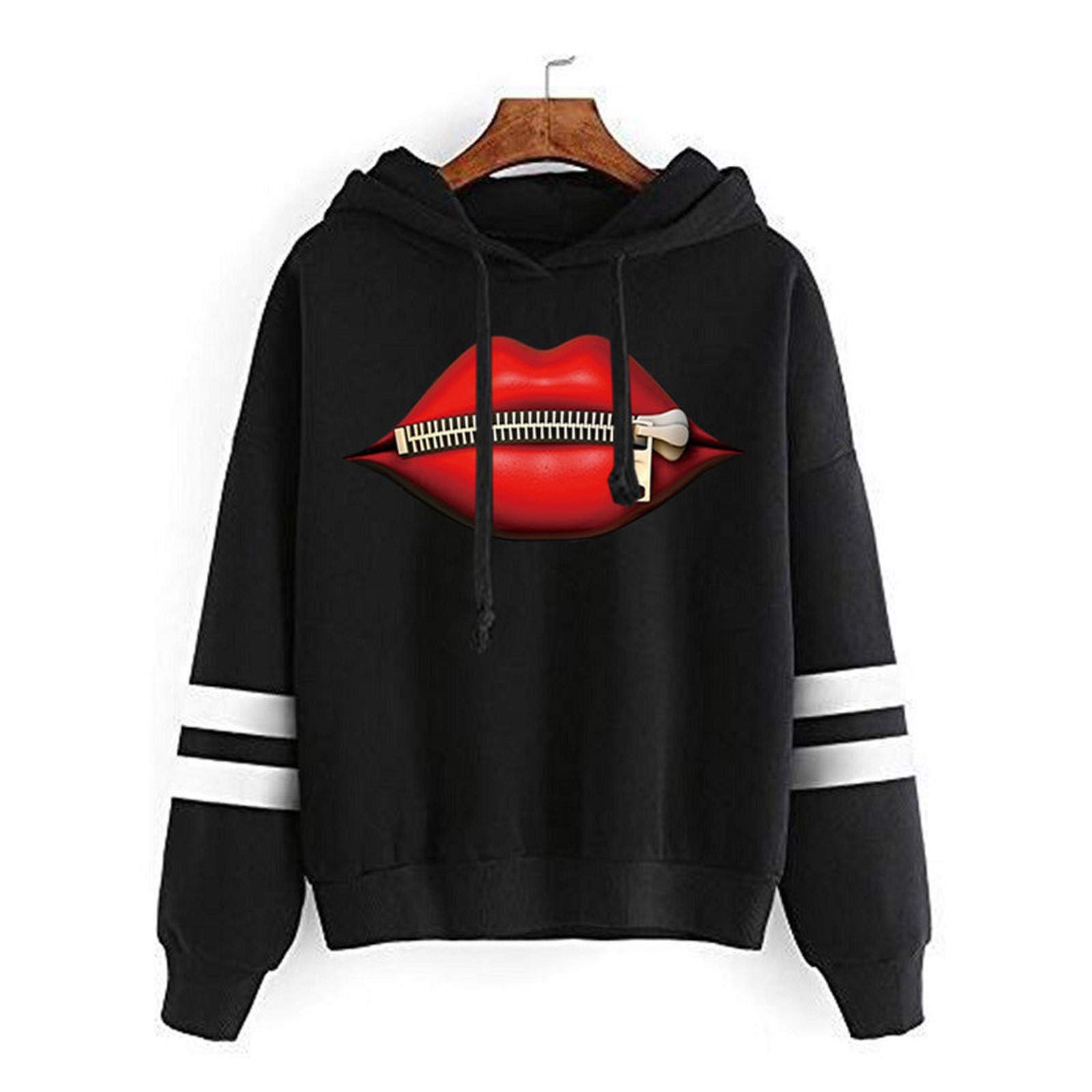 Women's Casual Hoodie - Lightweight Long Sleeve Pullover Sweatshirt with Drawstring, Loose Fit for Everyday Comfort | Perfect for Lounging, Running Errands & Outdoor Activities