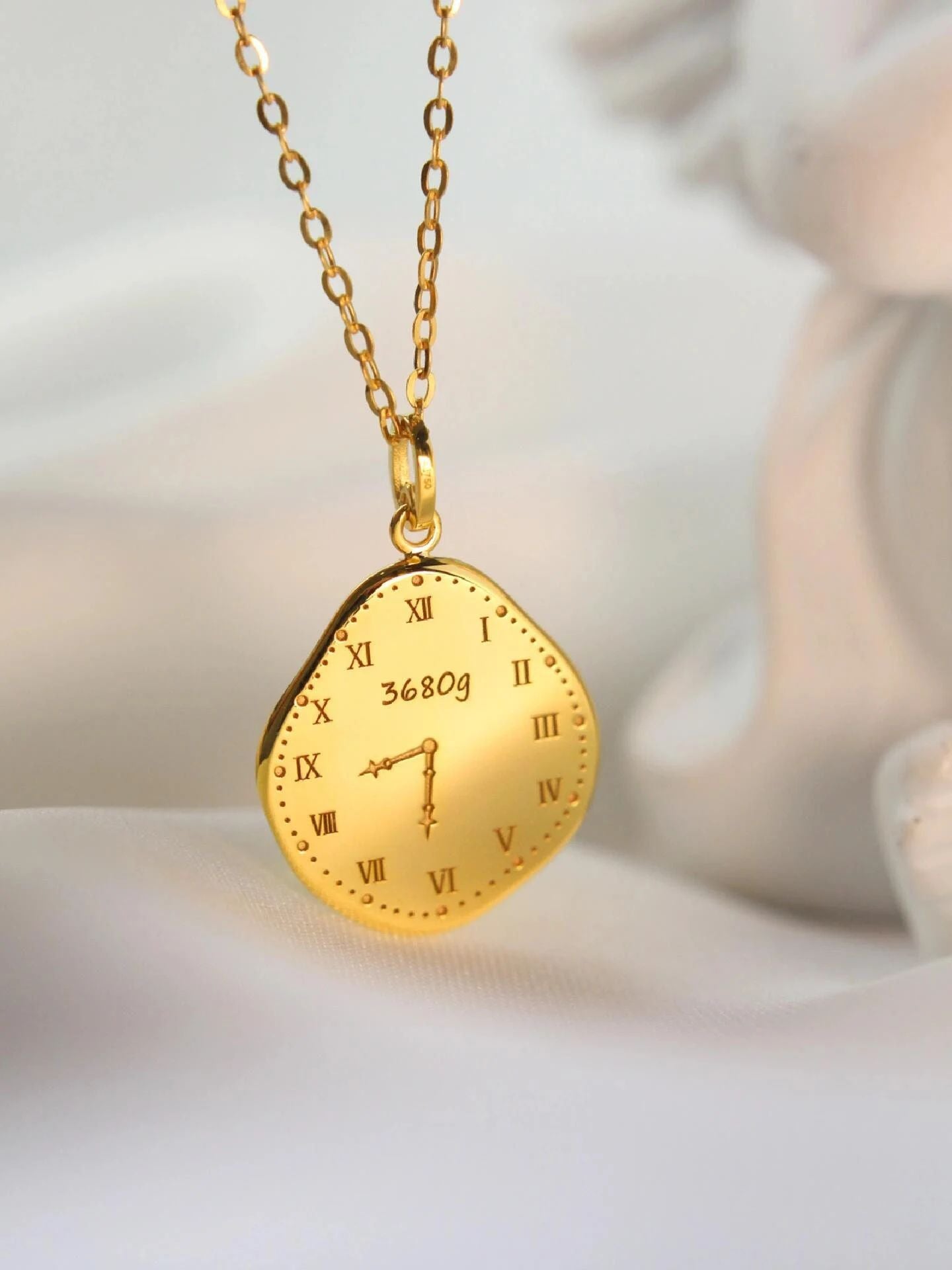 Whimsy Tracks Solid Gold Footprint Necklace - Dainty Personalized Jewelry Gift for Women - Perfect for Mother's Day, Anniversary & Special Occasions