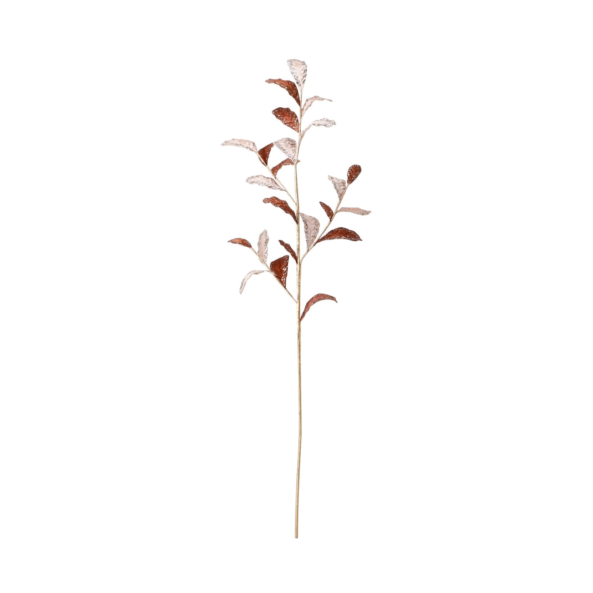Velvet Leaf Copper Artificial Plants - Realistic Faux Greenery for Home & Office Decor - Perfect for Living Room, Bedroom, and Workspace Decoration