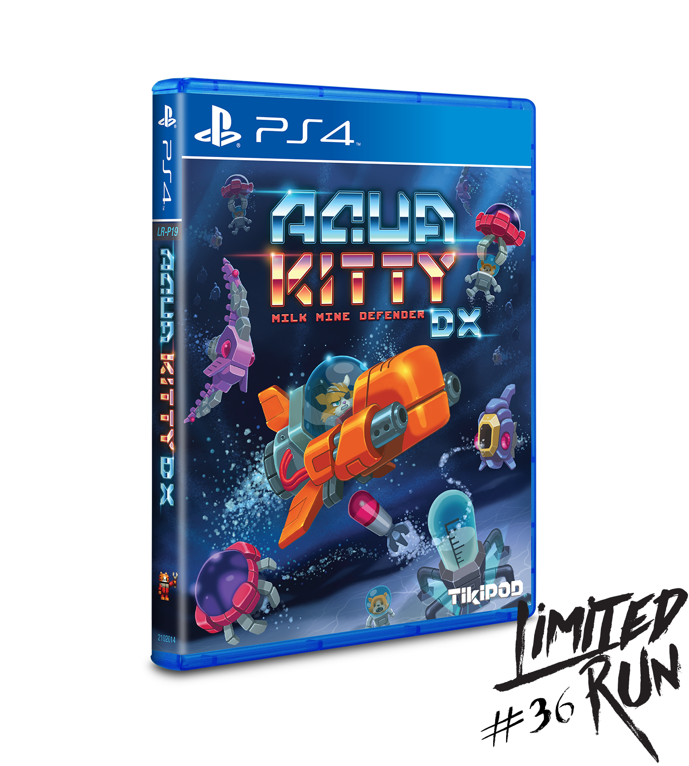 Aqua Kitty DX Limited Edition - PS4 Game | Underwater Cat Adventure | Perfect for Retro Gaming Enthusiasts & Collectors