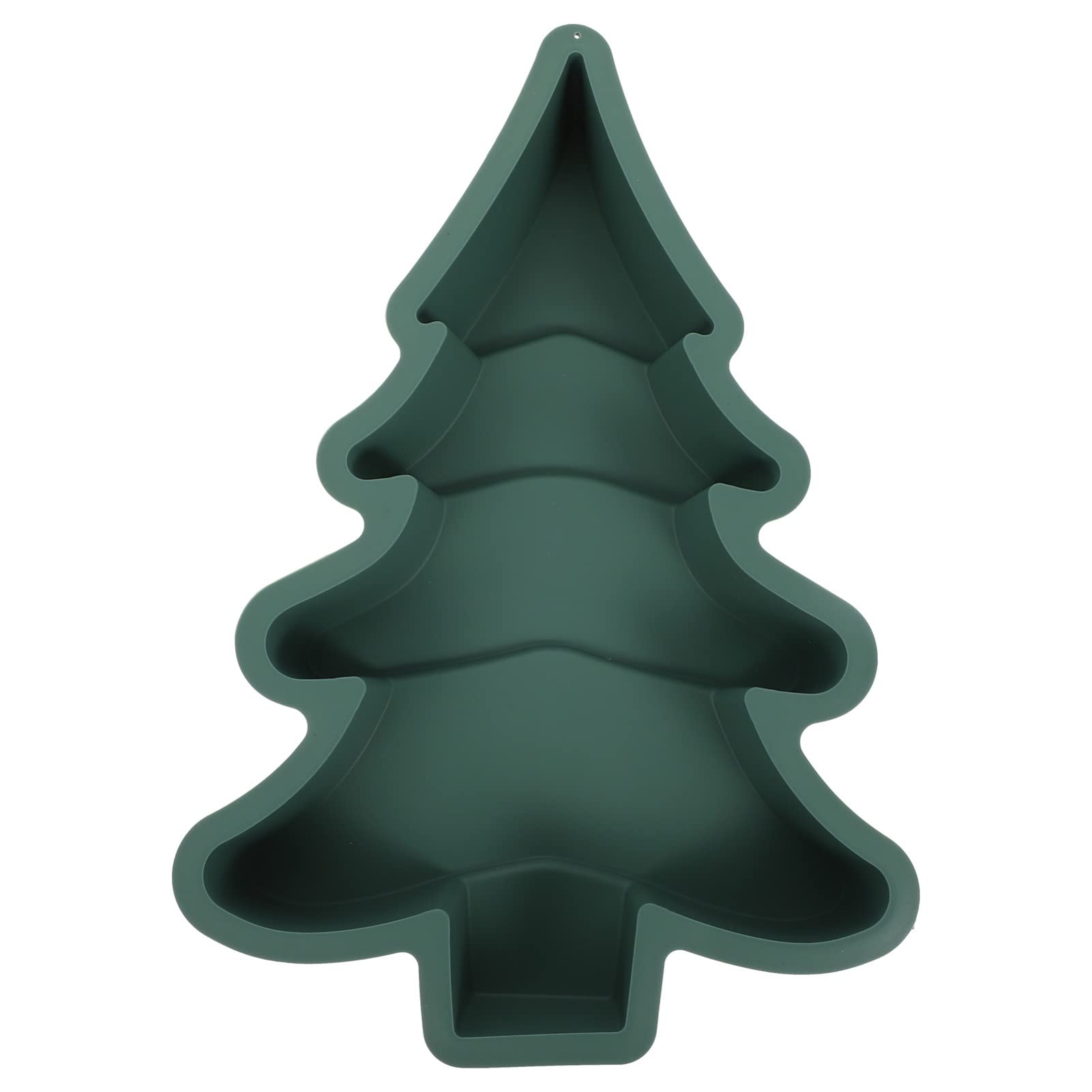DOITOOL Christmas Tree Cake Pan - Non-Stick Silicone Baking Mold for Holiday Parties, Green Chocolate Cake Molds | Perfect for Christmas Desserts, Cupcakes & Holiday Baking
