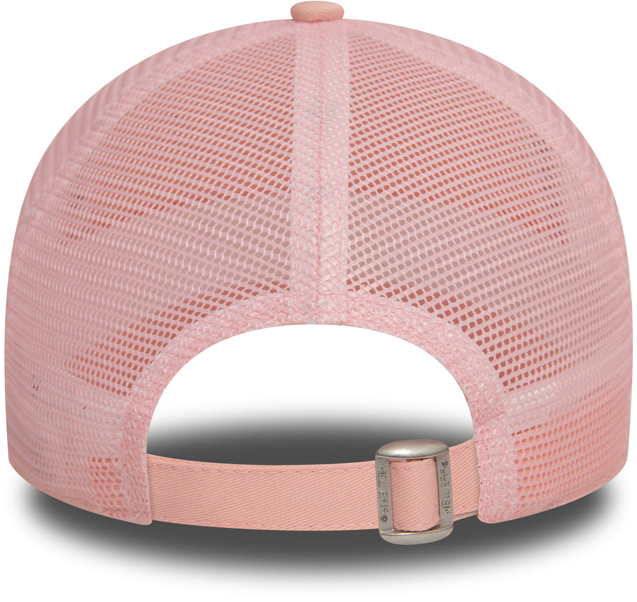 Women's New Era 9Twenty Blush Pink Snapback Trucker Hat - Stylish Baseball Cap for Casual Wear, Outdoor Activities & Fashion Accessories