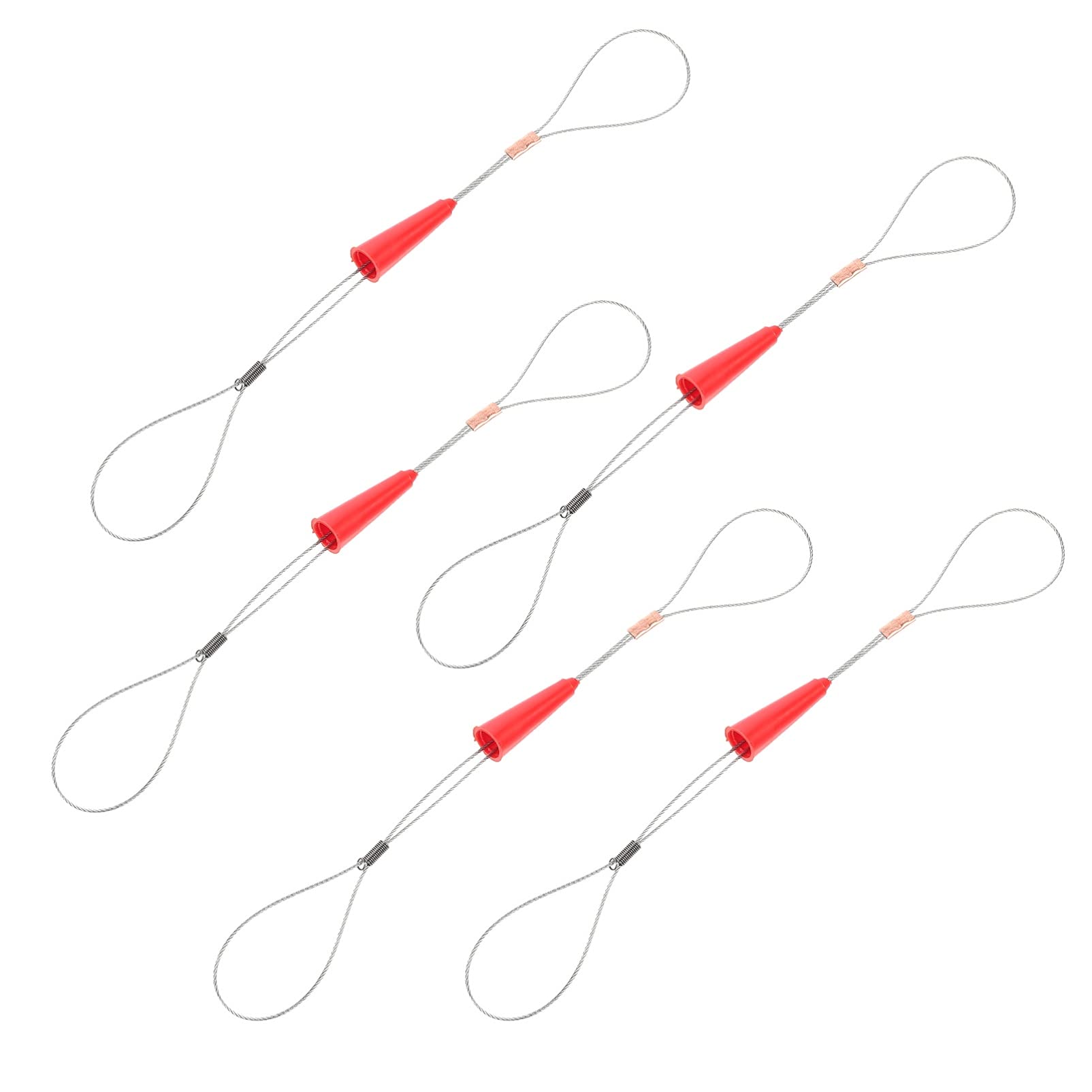 5PCS Wire Harness Cable Fastening Tool Set - Iron Cable Puller & Fixing Kit for Automotive, Electrical, and DIY Projects - Secure Wiring for Cars, Motorcycles, and Home Appliances