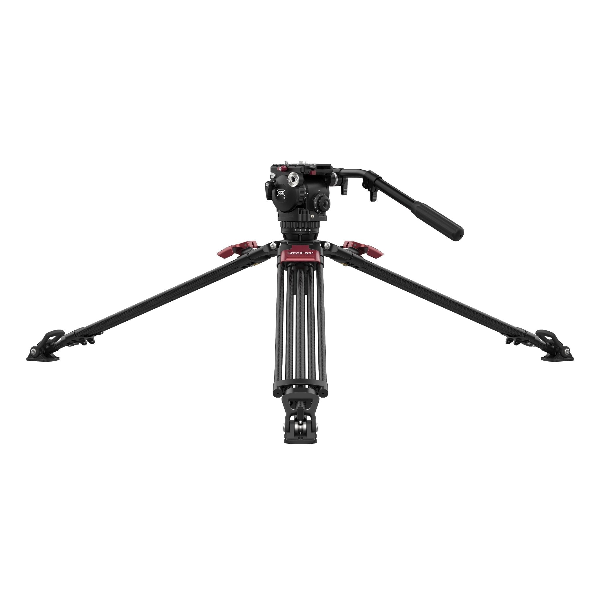 SCG T6 StediFast Tripod System - Professional Camera Tripod with Quick Release Plate for DSLR, Mirrorless & Video Cameras - Perfect for Travel, Vlogging & Outdoor Photography