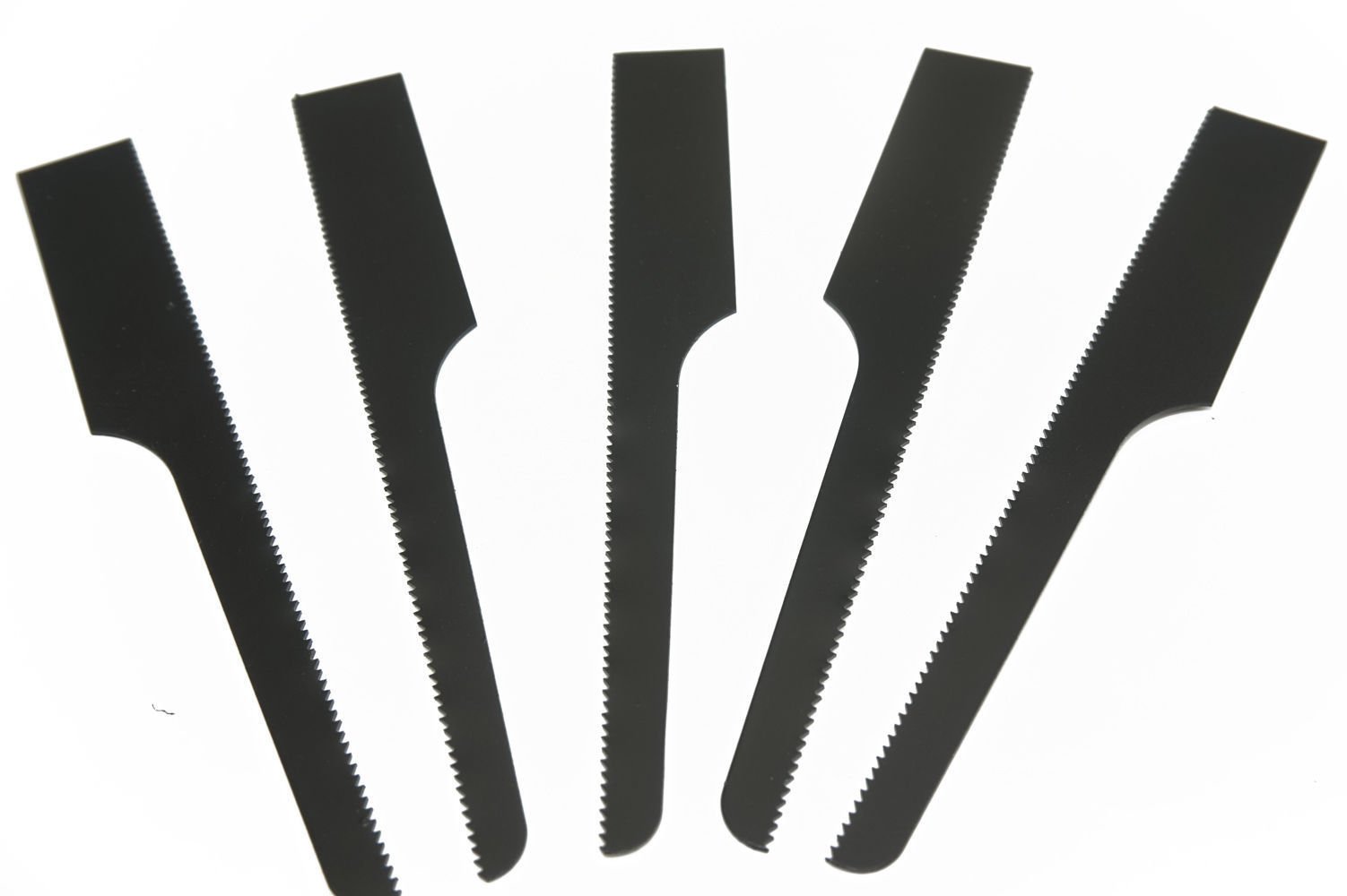 5-Pack 32 TPI Bimetallic Air Saw Blades - Precision Reciprocating Hack Saw Blades for Metal & Wood Cutting | Compatible with Pneumatic Air Saws | Ideal for Automotive, HVAC & DIY Projects
