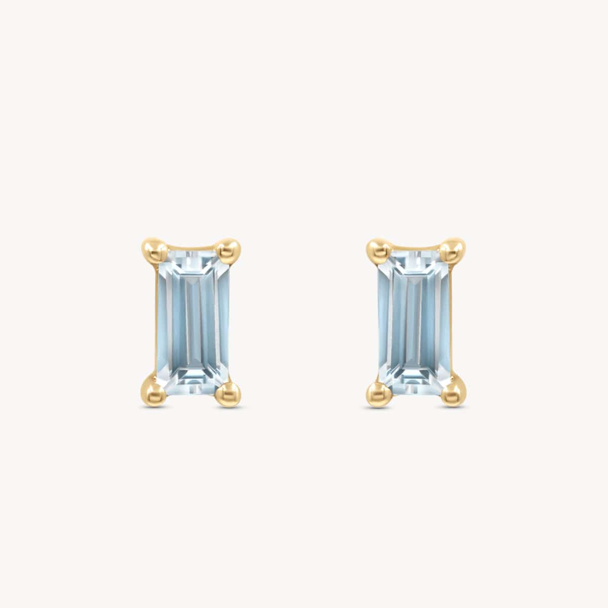 Birthstone Stud Earrings - Genuine Gemstone Jewelry for Women & Girls | Perfect for Gifts, Birthdays & Special Occasions