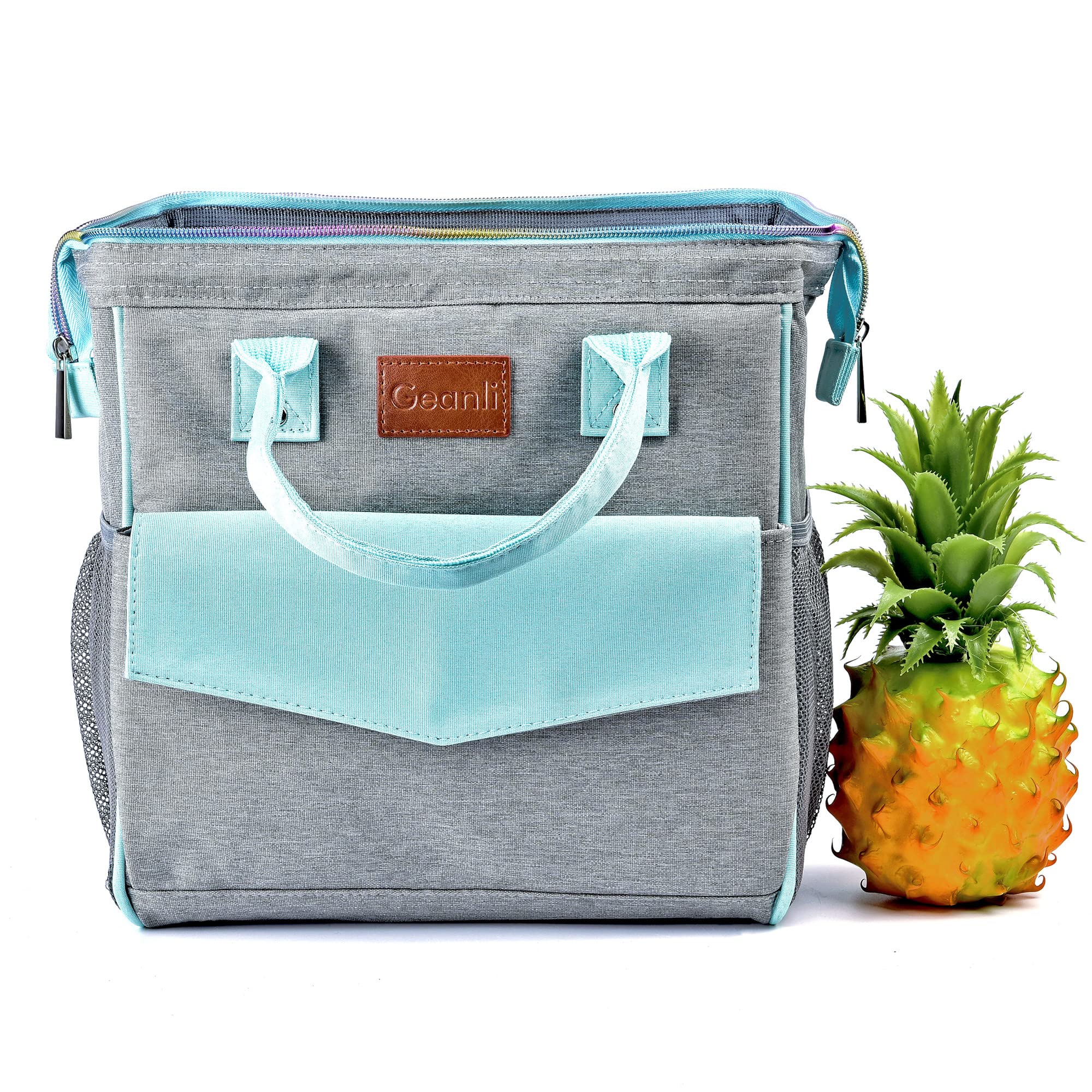 Insulated Lunch Bags for Women - Large Wide Opening Thermal Lunch Box for Work, Beach, Fishing, Picnic & Hiking | Perfect for Office, Outdoor Activities & Daily Commute