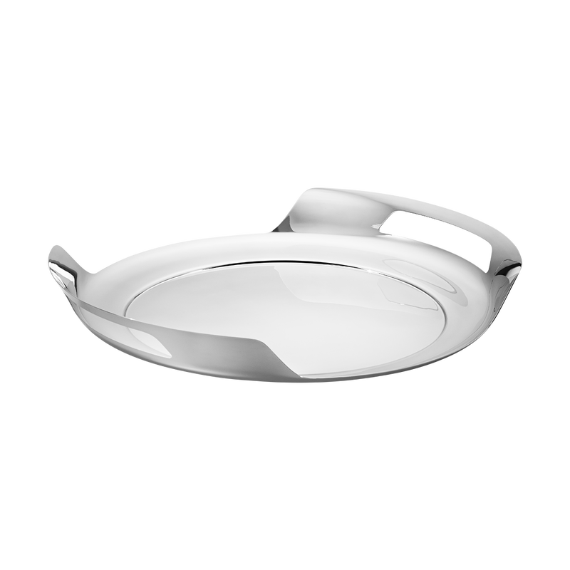 Georg Jensen Helix Tray - Premium Stainless Steel Serving Tray for Dining, Entertaining & Home Decor | Elegant Modern Design for Parties, Weddings & Gifts