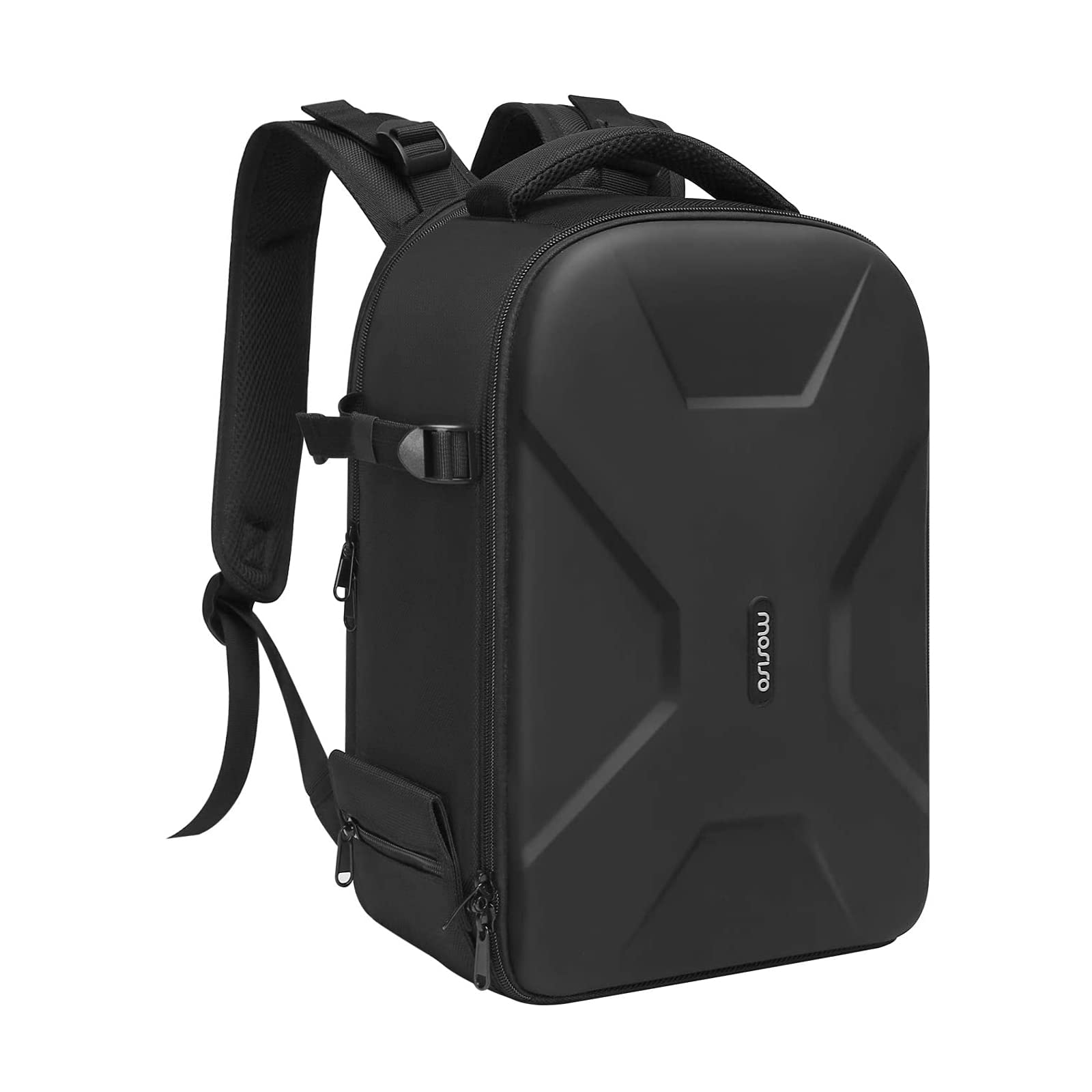 MOSISO Waterproof Camera Backpack for DSLR/SLR/Mirrorless - Hardshell Case with Tripod Holder & Laptop Compartment (Fits Canon/Nikon/Sony) - Perfect for Travel, Hiking & Outdoor Photography - Black
