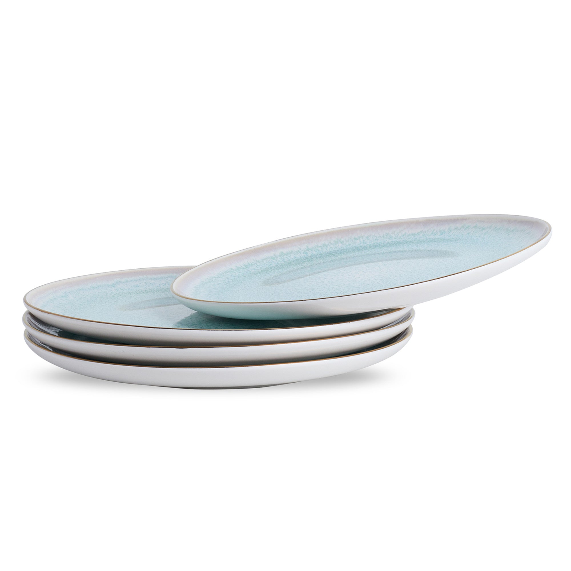 Josephine Porcelain Salad Plate - Elegant Mint Green Dinnerware for Fine Dining & Special Occasions - Perfect for Weddings, Parties & Everyday Use