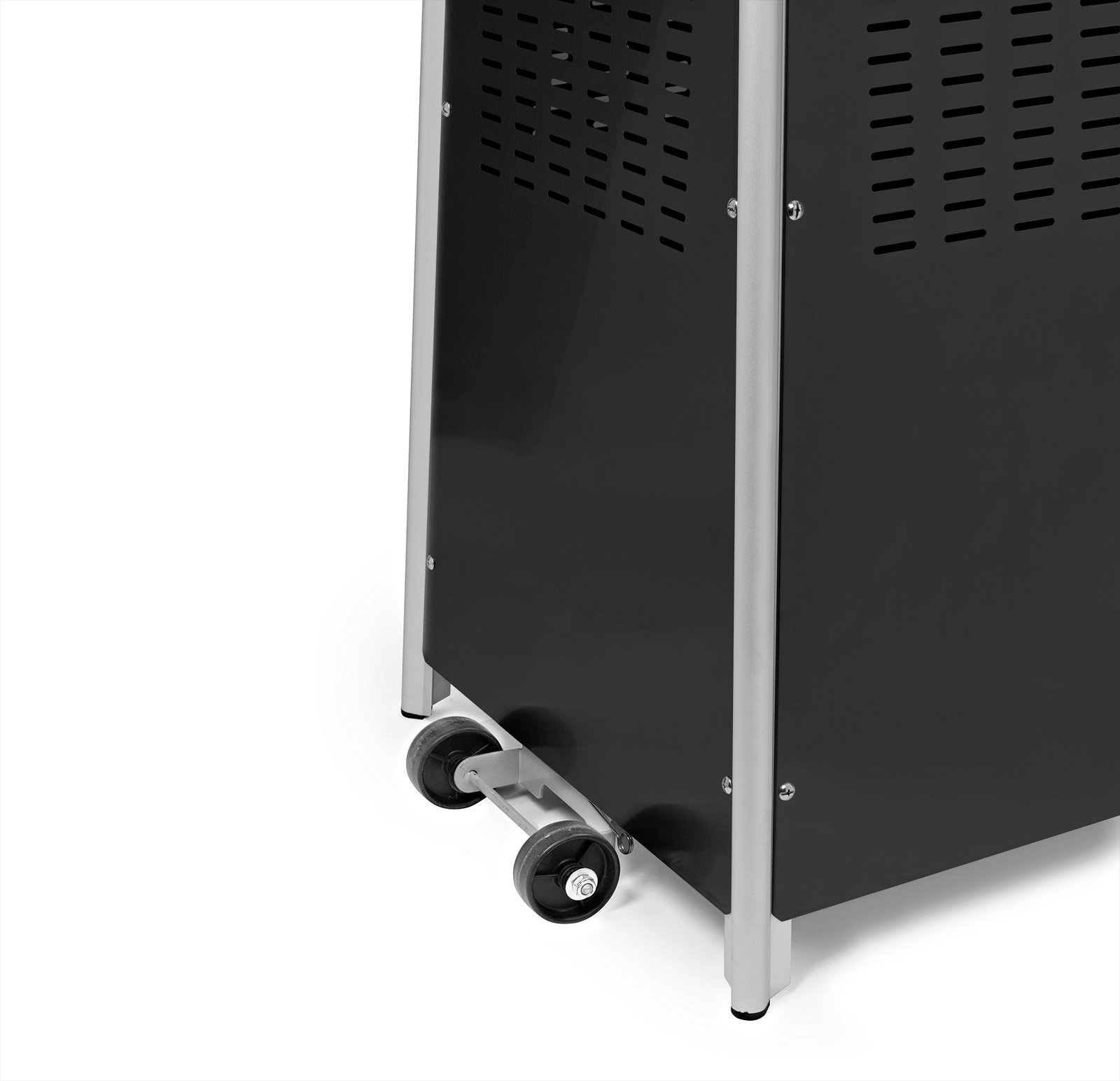 Commercial Outdoor Propane Patio Heater - Black LP Gas Deck & Porch Heater for Restaurants, Backyards & Outdoor Events