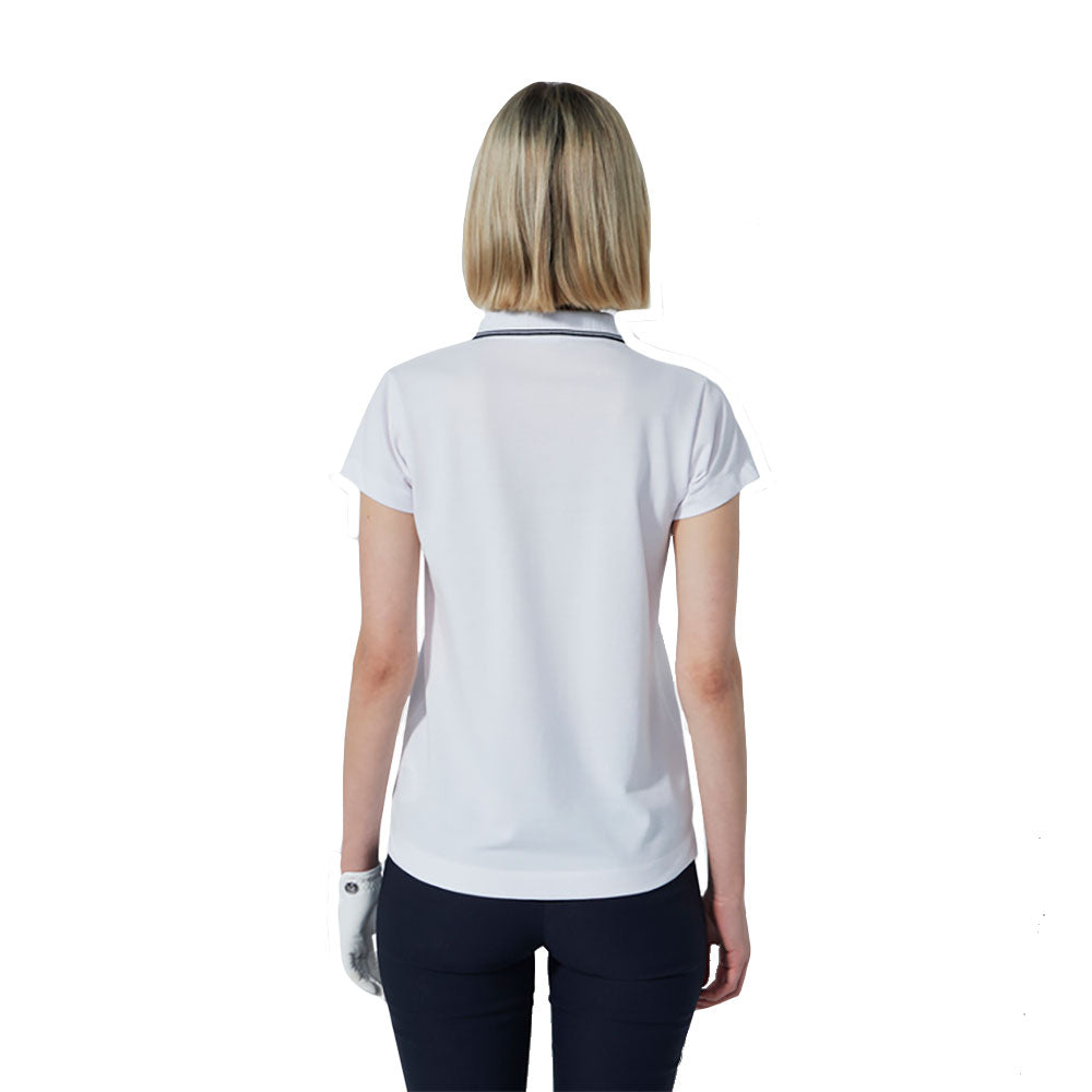 Women's Golf Polo Shirt with Cap Sleeves - Breathable & Comfortable for Daily Sports & Outdoor Activities - Perfect for Golf, Tennis & Casual Wear