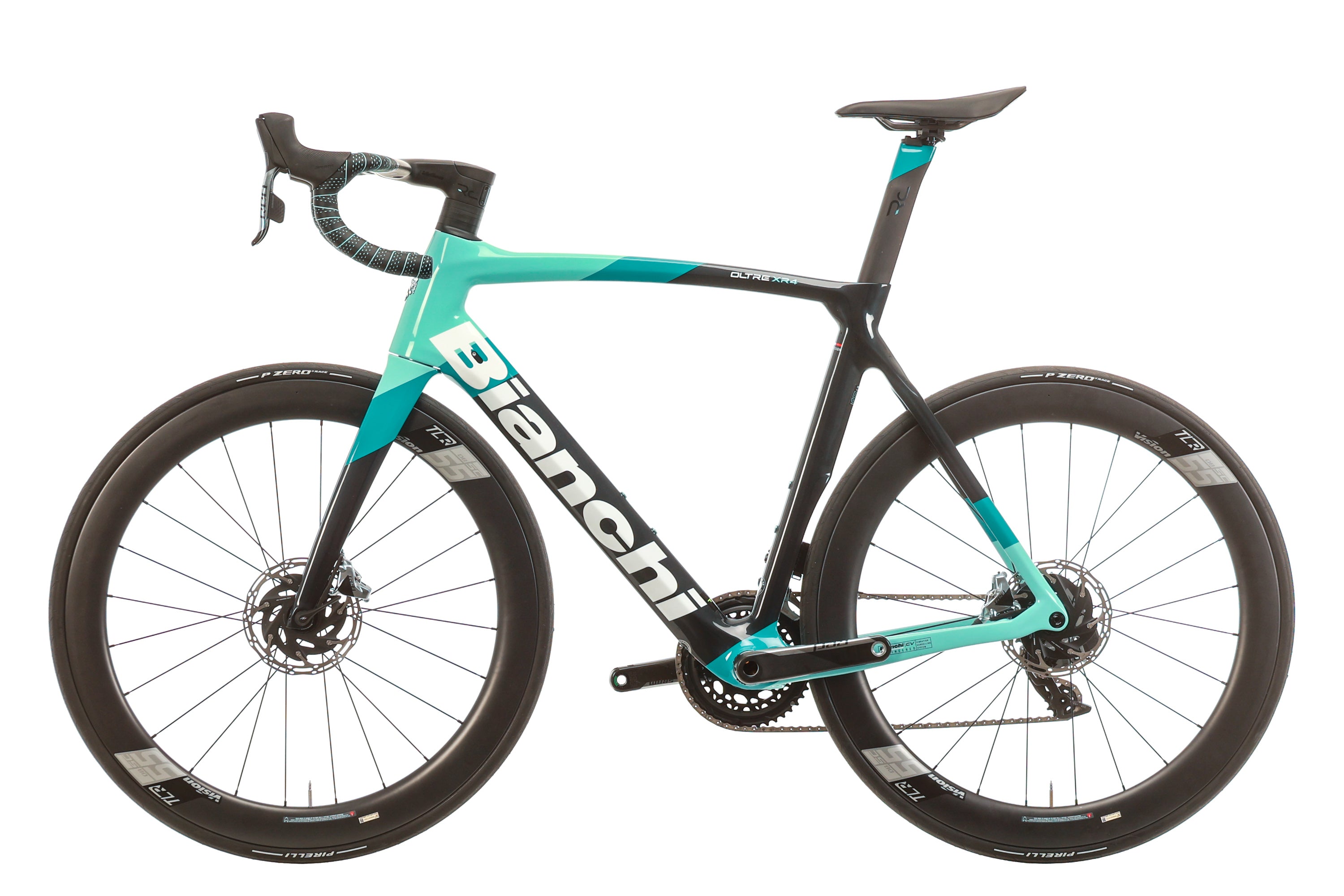 Bianchi Oltre XR4 Red 12-Speed Road Bike 2023 - 59cm Carbon Frame Racing Bicycle for Men - Perfect for Competitive Cycling & Endurance Rides