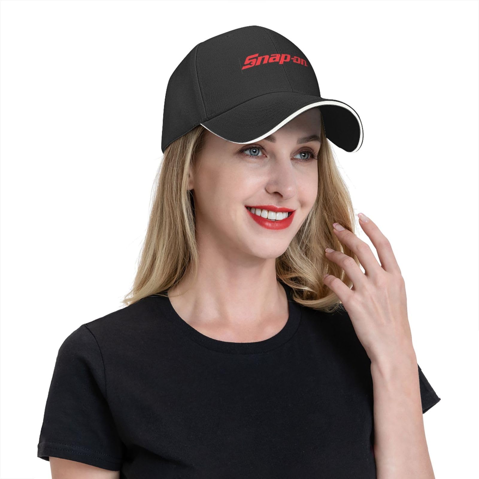 Snap-On Tools Black Unisex Baseball Cap - Adjustable Dad Hat for Men & Women | Perfect for Work, Outdoor Activities & Casual Wear