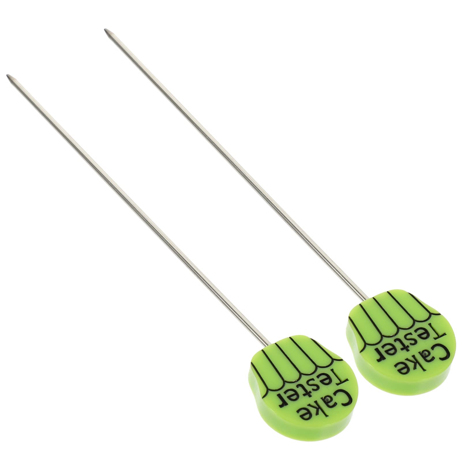 BESTonZON 2-Pack Stainless Steel Cake Tester Needles - Reusable Baking Probe & Cookie Skewers for Perfect Cake Testing, Bakers Joy - Ideal for Home Bakers, Professional Chefs & Baking Enthusiasts