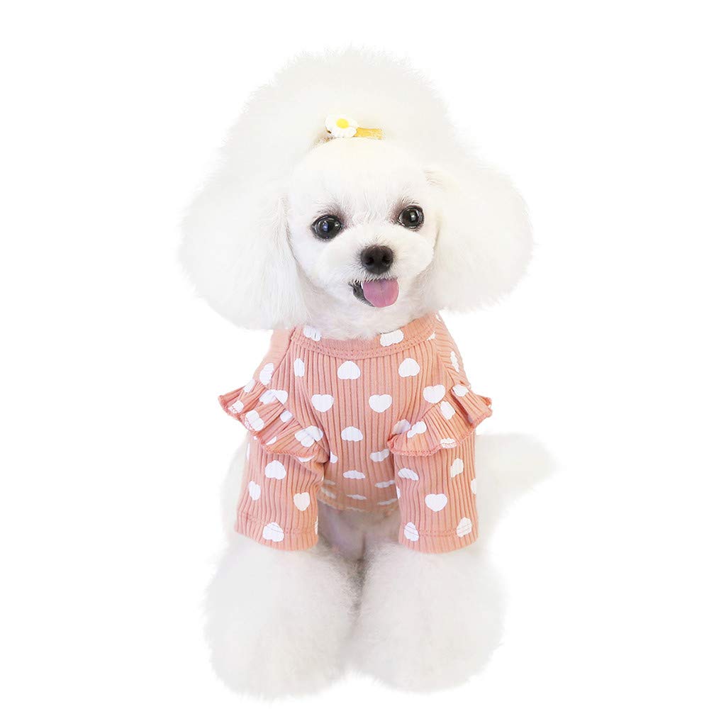 Comfy Pet T-Shirt for Dogs & Cats - Soft Stretchy Outfit for Playtime