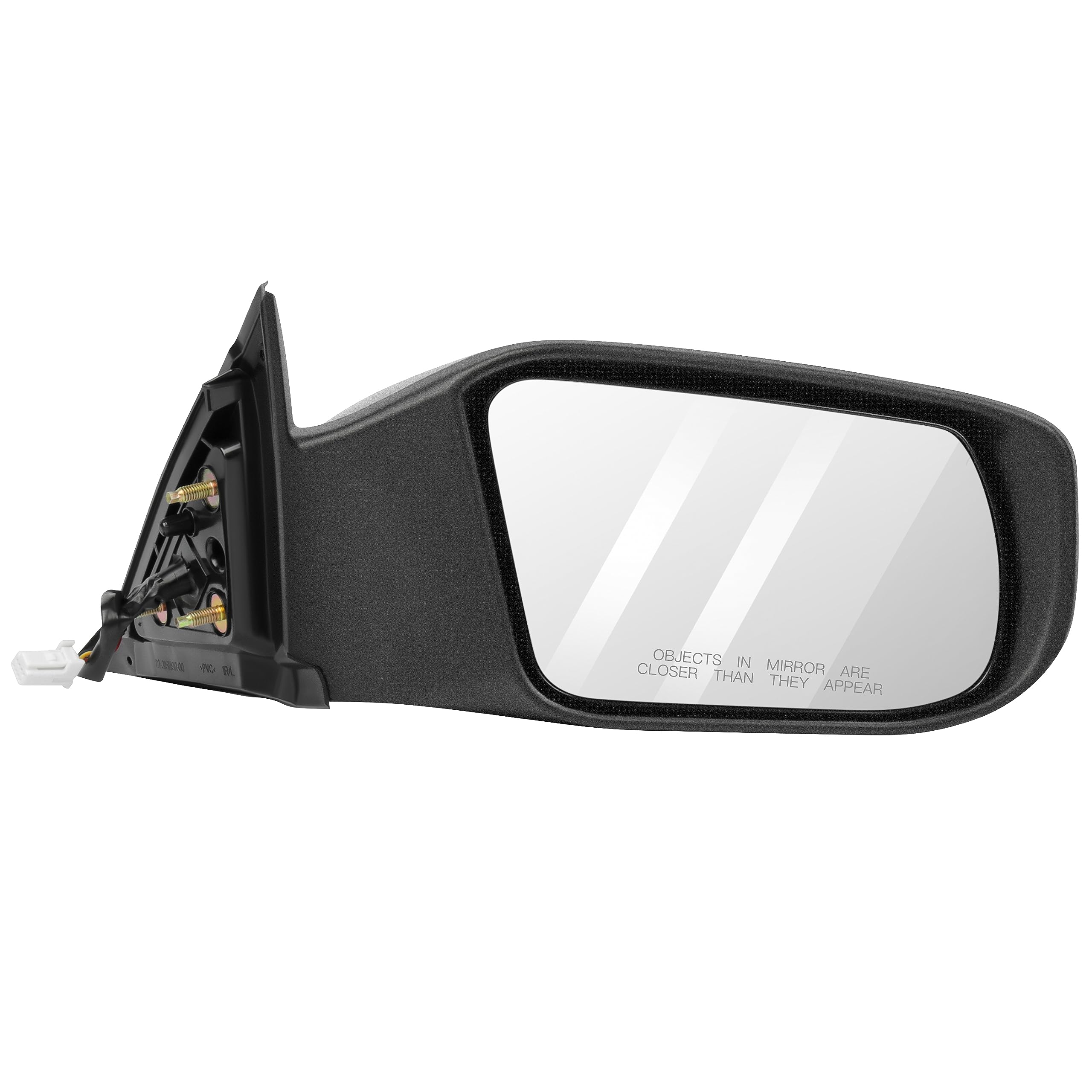 SCITOO Passenger Side View Mirror Compatible with 2013 Nissan Altima 2.5L - Right Side Power Non-Folding Exterior Mirror Replacement Part (Black, NI1321223) - Perfect for Parking Assistance & Blind Spot Safety