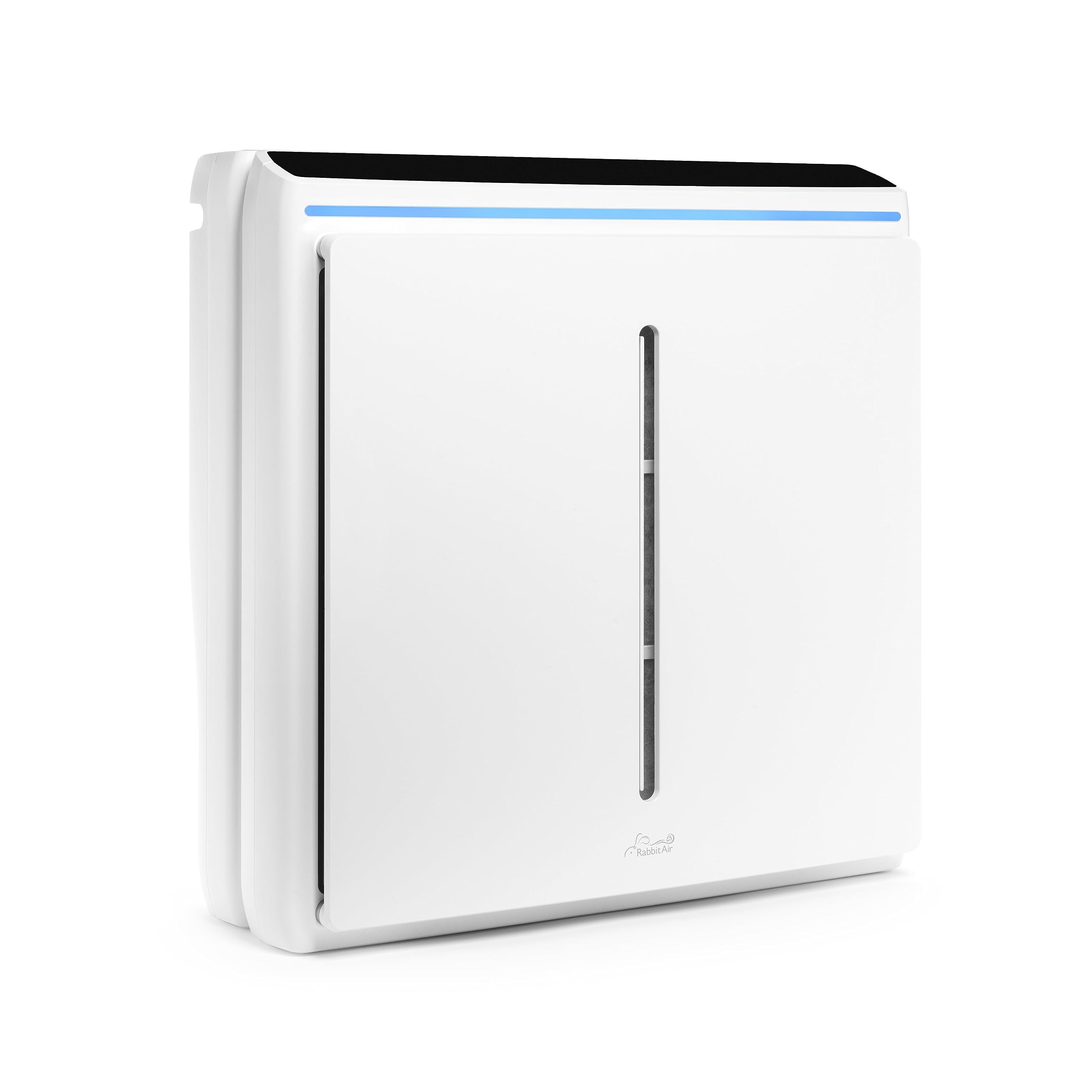 Rabbit Air A3 SPA-1000N Ultra Quiet HEPA Air Purifier for Large Rooms - 6-Stage Filtration System, Wall Mountable, Removes Allergens, Smoke, Dust, Mold & VOCs - White with Pet Allergy Filter - Perfect for Bedrooms, Living Rooms & Offices