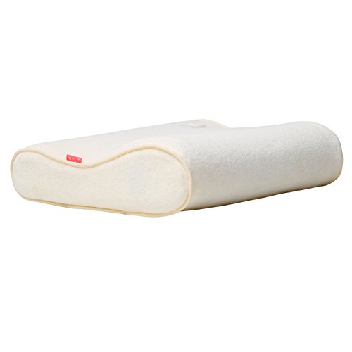 Cuskiboo Kids Pillow - Soft & Hypoallergenic Memory Foam Pillow for Children, Cream Color - Perfect for Bedtime, Travel & Nap Time Comfort