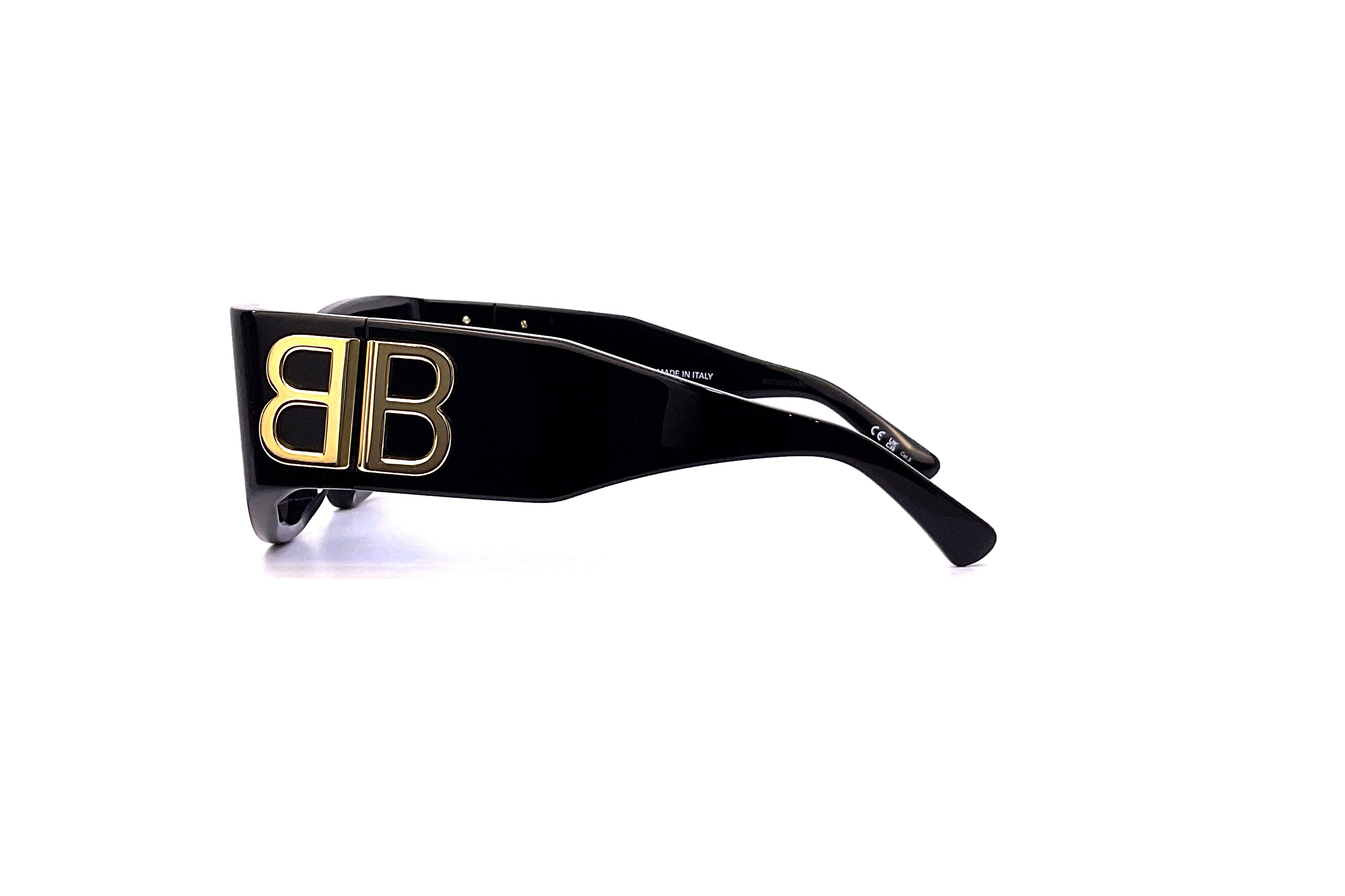Balenciaga BB0321S (002) Designer Sunglasses - UV Protection, Luxury Fashion Accessories for Men & Women | Perfect for Outdoor Activities, Travel, and Everyday Wear