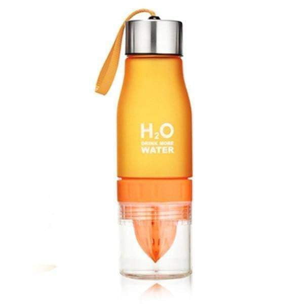 Transhome 650ml BPA-Free Creative Fruit Infuser Water Bottle - Perfect for Gym, Hiking & Healthy Hydration