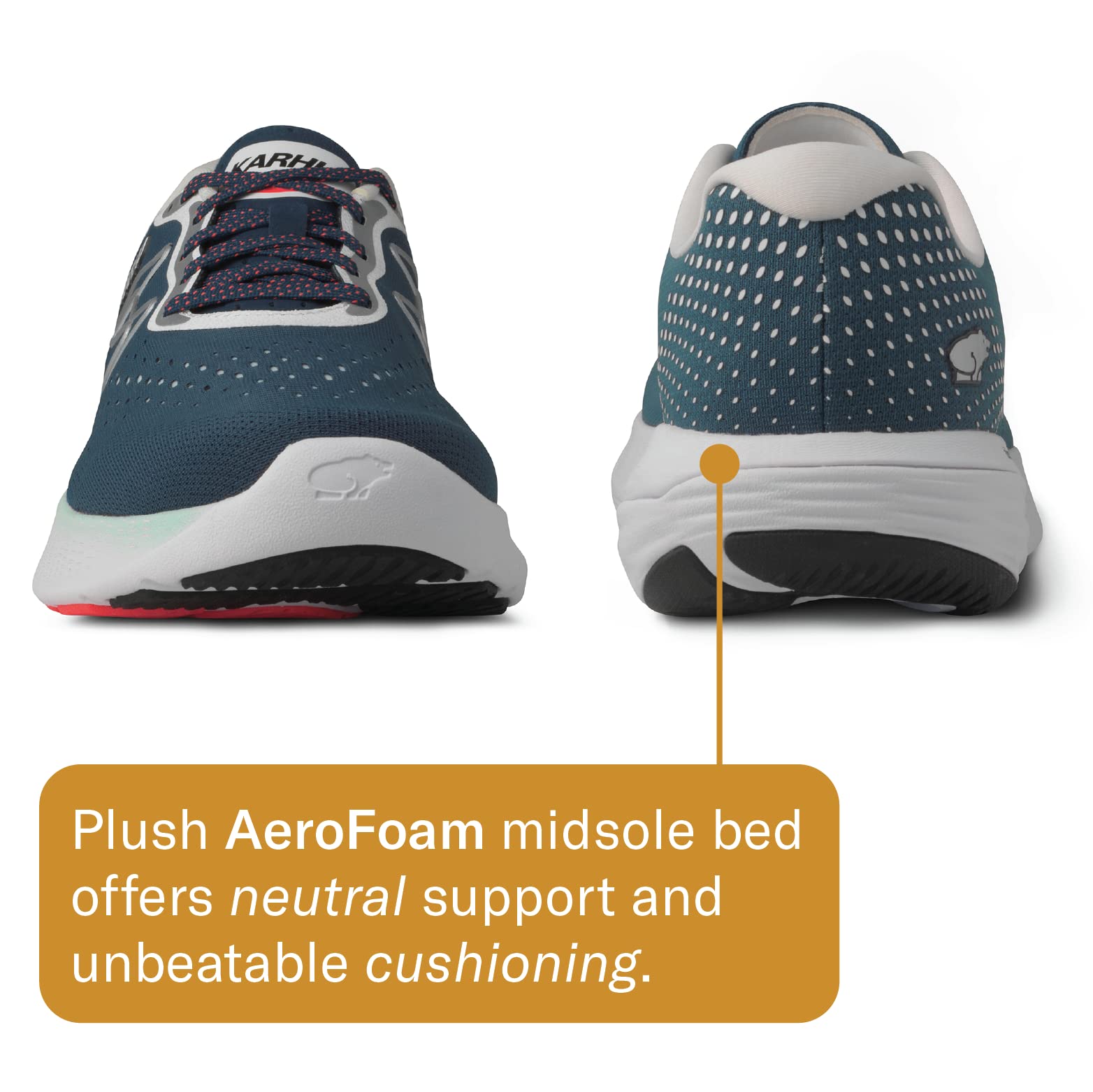 Karhu Men's Ikoni Running Shoes - Lightweight Cushioned Sneakers for Jogging, Training & Gym Workouts - Perfect for Road Running & Trail Adventures