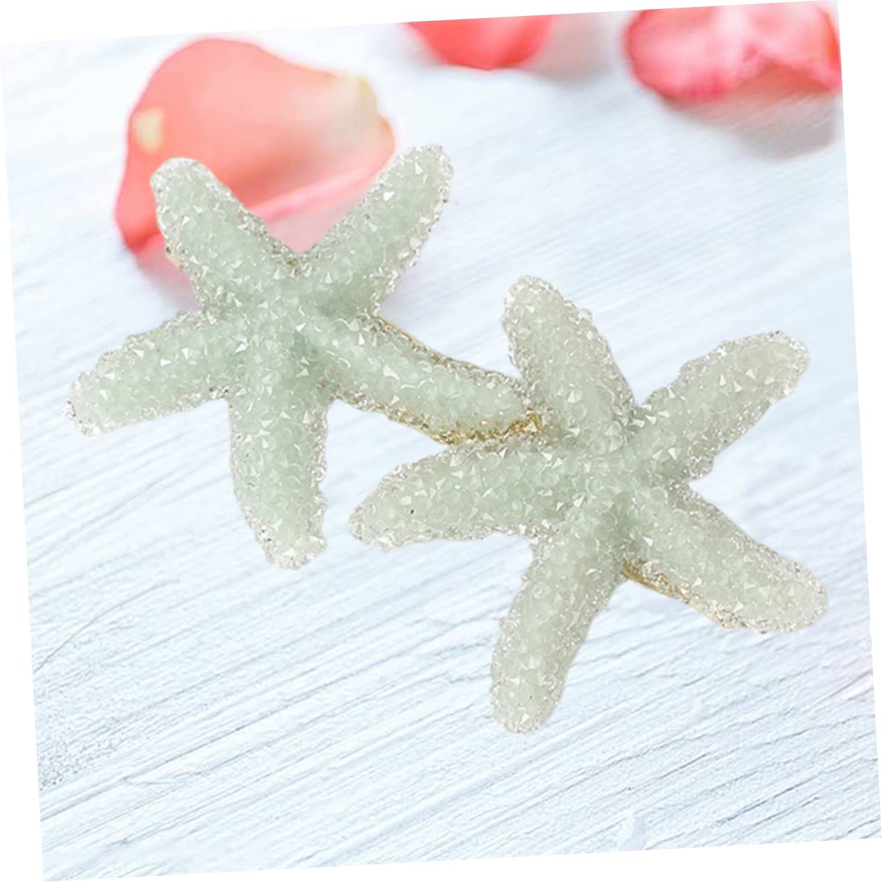 Minkissy Glitter Star Hair Clip for Women & Girls - Alloy Hairpin Accessories for Parties & Daily Wear