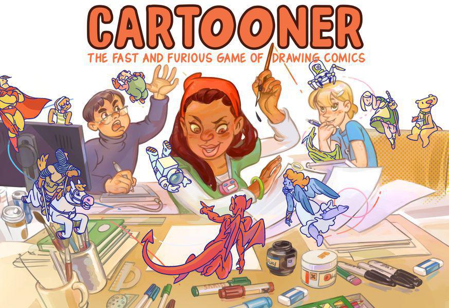 Cartooner - Fun & Creative Cartoon Drawing Kit for Kids & Adults | Perfect for Art Classes, DIY Projects & Family Bonding Activities