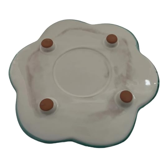 Italian Ceramic Trivet - Hand Painted Pot Holder for Hot Dishes | Amalfi Coast Pottery | Kitchen & Dining Decor