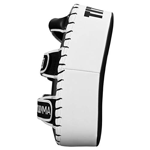 TITLE Boxing MMA Air Raid Thai Pads (Pair) - Premium Muay Thai Training Pads for MMA, Kickboxing & Karate - Perfect for Punching, Kicking & Combat Sports Practice - Great for Gym, Home Workouts & Martial Arts Training