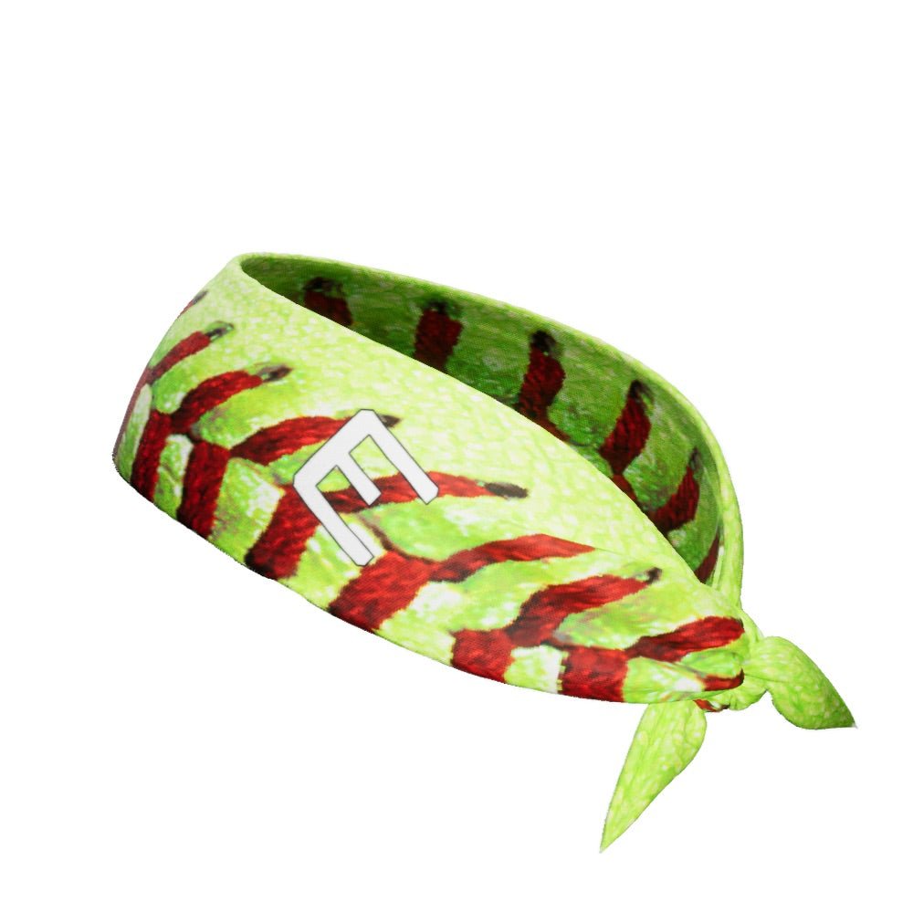 Softball Headband for Women & Girls - Non-Slip Sports Head Wrap for Softball, Running, Workouts & Training - Moisture Wicking & Comfortable Tie Headband for Athletes & Active Lifestyles