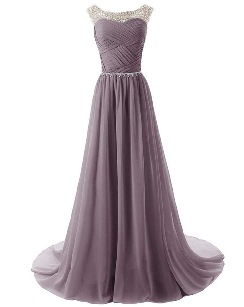 Elegant Chiffon Evening Dresses for Women - Long Formal Wedding Party Gowns & Bridesmaid Dresses | Perfect for Prom, Cocktail Parties & Special Occasions