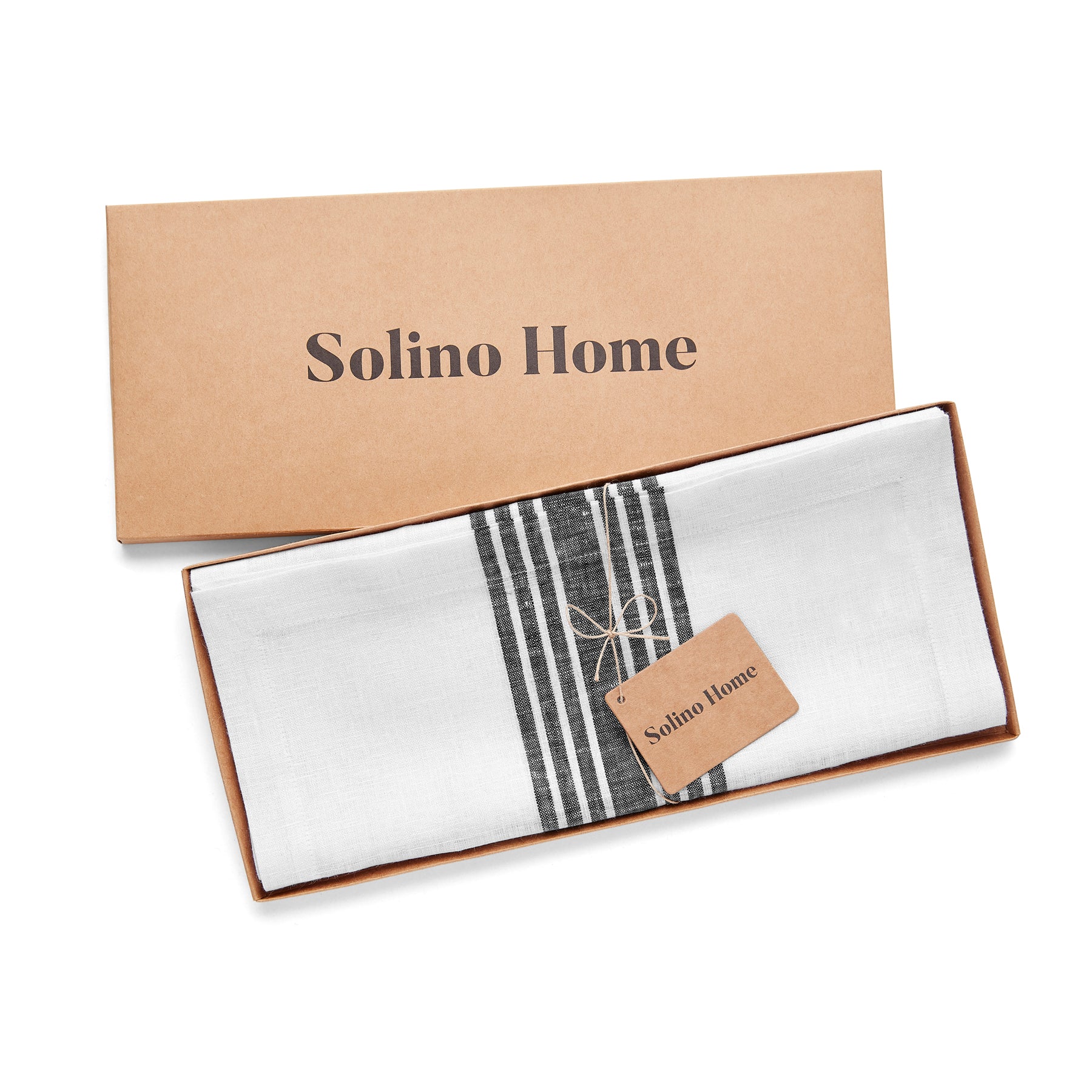Rustic Farmhouse Table Runner - Cotton Linen Blend for Dining Room Decor - Perfect for Thanksgiving, Christmas & Everyday Use