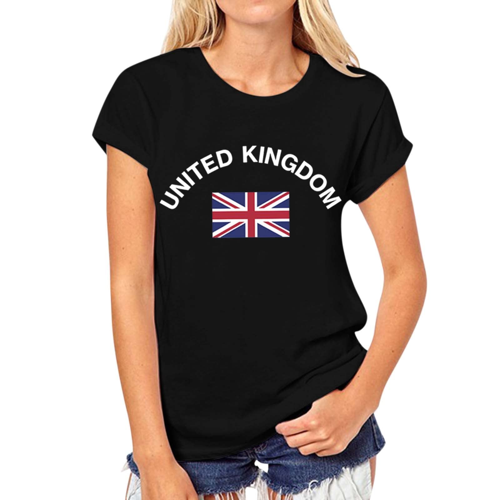 Women's Summer Floral Printed Short Sleeve Crew Neck T-Shirt | Casual Tee Top | Perfect for Beach Outings, Picnics & Everyday Wear