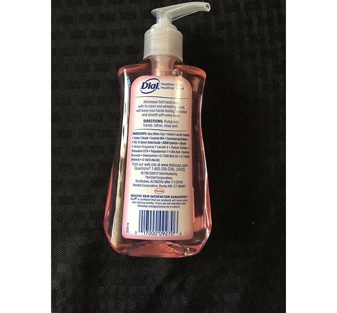 **Himalayan Pink Salt Liquid Hand Soap – Moisturizing & Antibacterial, 7.5 fl oz – Gentle Cleansing for Dry & Sensitive Skin – Perfect for Bathroom, Kitchen & Travel**