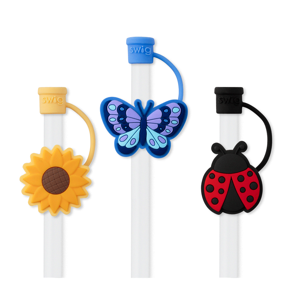 Eco-Friendly Silicone Straw Toppers Set - Fun & Durable Drink Accessories for Smoothies, Cocktails, and Party Decorations - Perfect for Picnics, BBQs, and Summer Gatherings