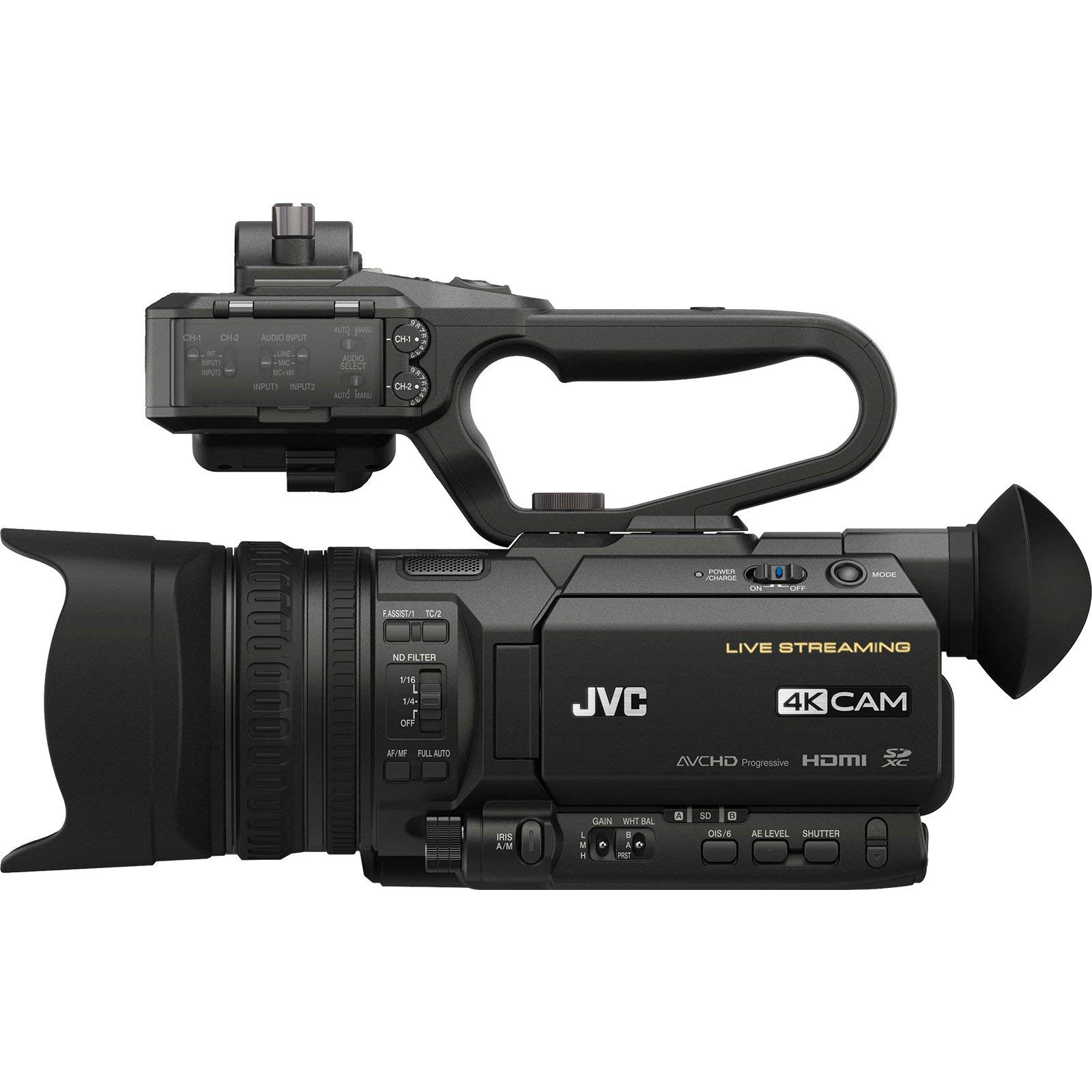 JVC GY-HM250U Professional HD Camcorder - 3.5